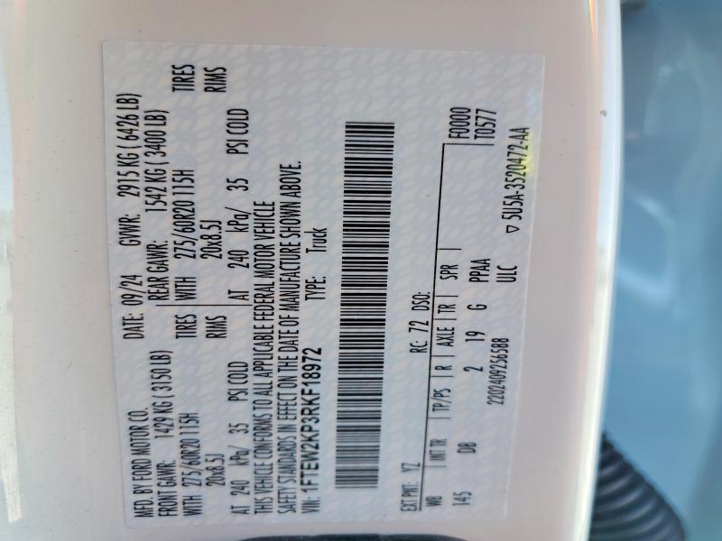 2024 Ford F150 STX