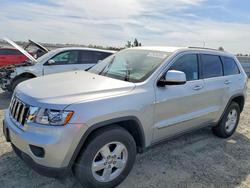 Salvage cars for sale from Copart Antelope, CA: 2012 Jeep Grand Cherokee Laredo