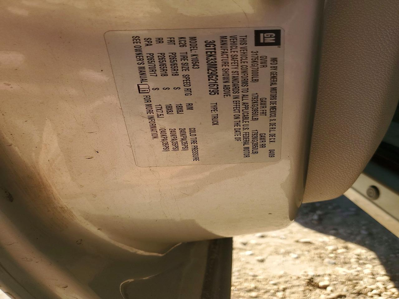 2009 GMC Sierra K1500 SLT