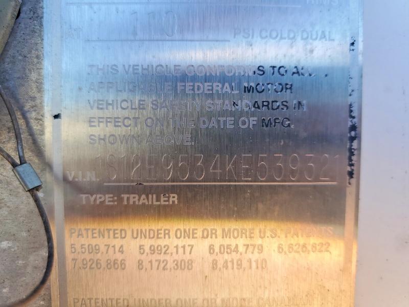 2019 Strick DRY Van Trailer