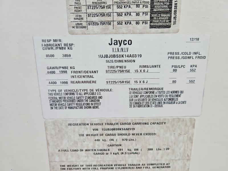 2019 Jayco Jayco