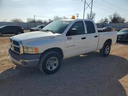 Salvage trucks for sale at Oklahoma City, OK auction: 2002 Dodge RAM 1500