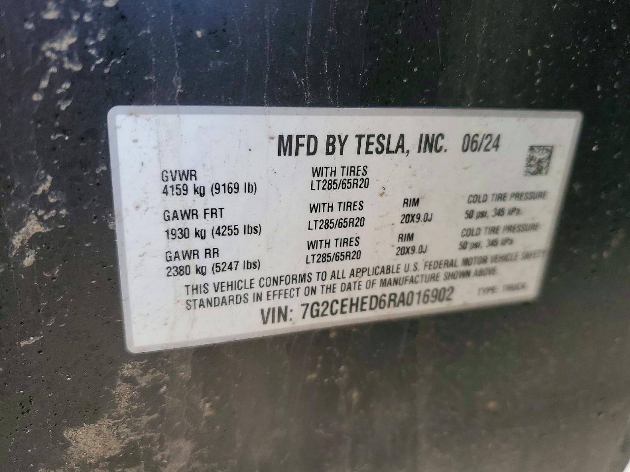 2024 Tesla Cybertruck
