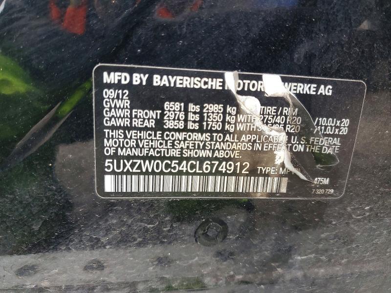 2012 BMW X5 Xdrive3