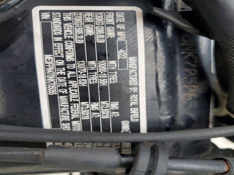 2022 Royal Enfield Motors INT 650