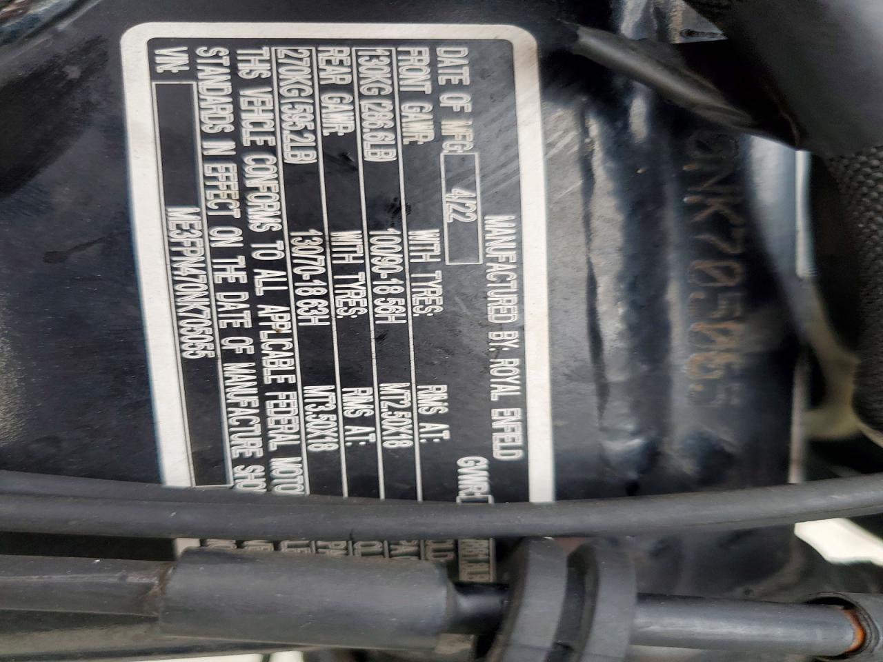 2022 Royal Enfield Motors INT 650