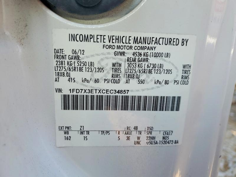 2012 Ford F350 Super Duty Utility / Service Truck