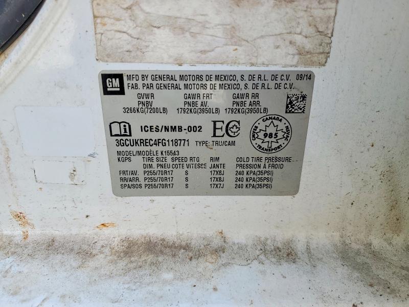 2015 Chevrolet Silverado K1500 LT