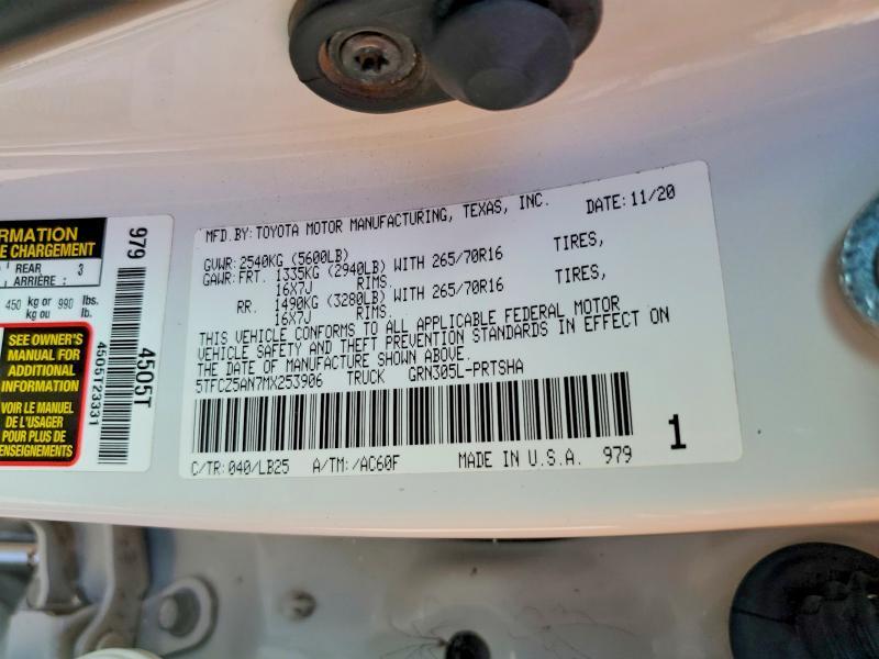 2021 Toyota Tacoma TRD PRO