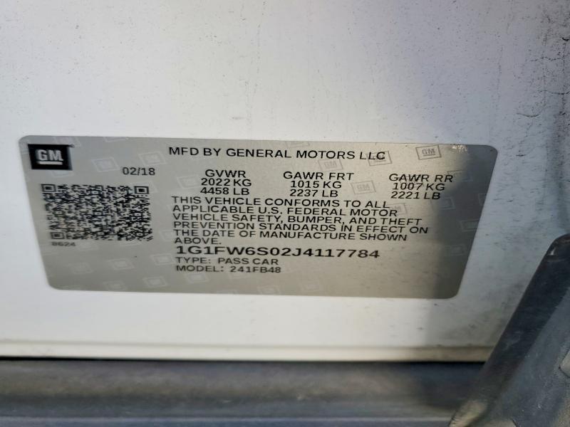 2018 Chevrolet Bolt ev lt