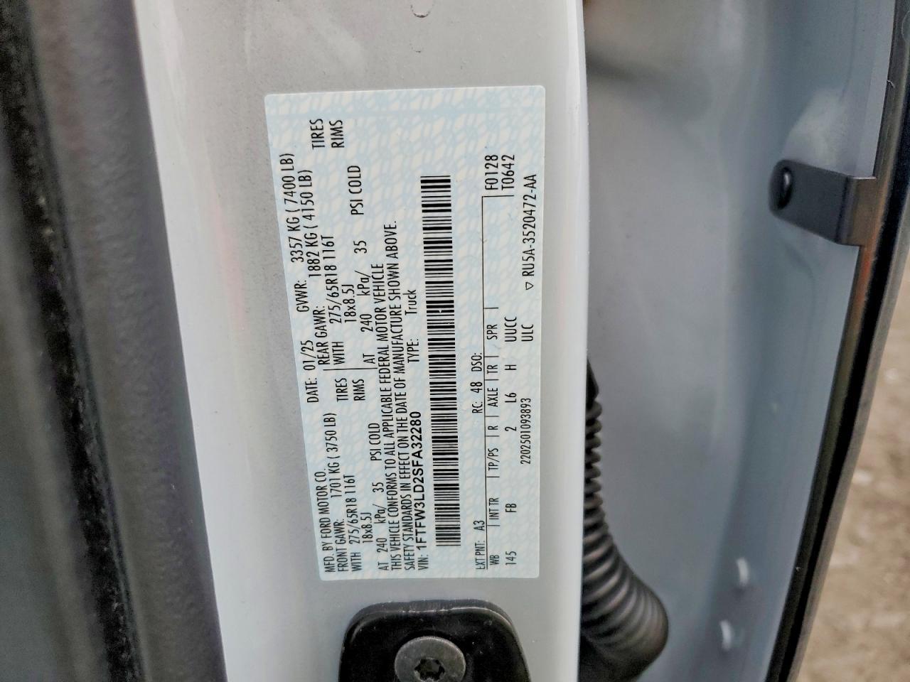 2025 Ford F150 XLT