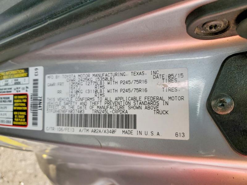 2015 Toyota Tacoma Base