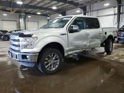Ford f150 salvage cars for sale: 2016 Ford F150 Supercrew