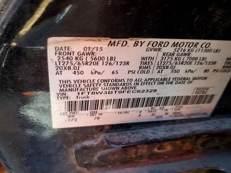 2015 Ford F350 SD