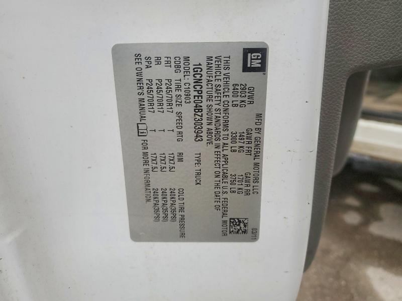 2011 Chevrolet Silverado C1500