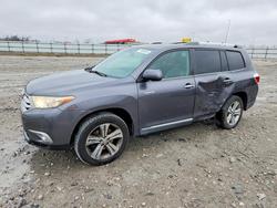 Toyota Highlander Vehiculos salvage en venta: 2012 Toyota Highlander Limited