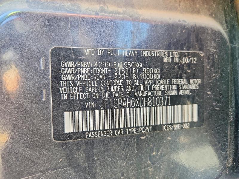 2013 Subaru Impreza Limited