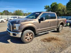 Salvage trucks for sale at Shreveport, LA auction: 2015 Ford F150 Supercrew