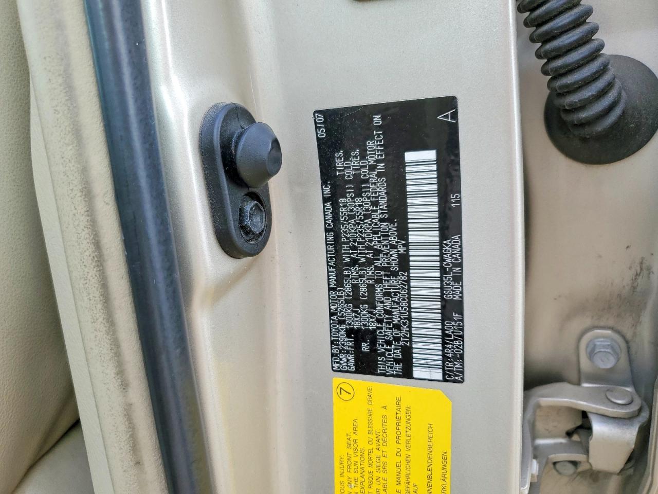 2008 Lexus Rx 350 Base