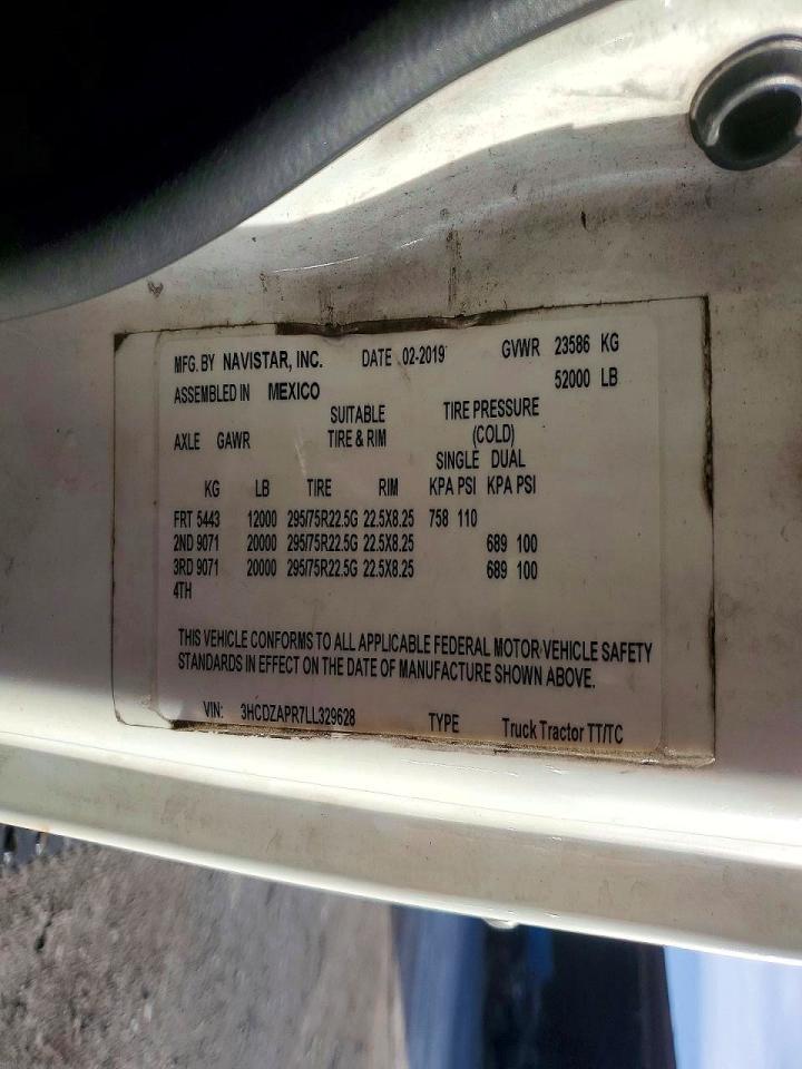 2020 International LT625 Semi Truck