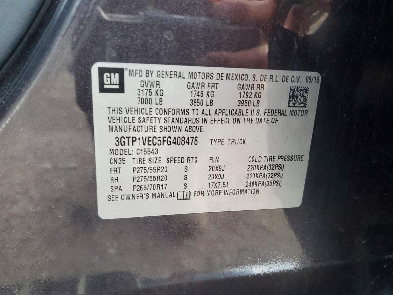 2015 GMC Sierra C1500 SLT
