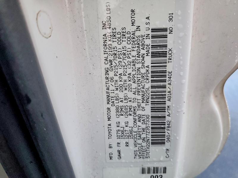 2007 Toyota Tacoma Base