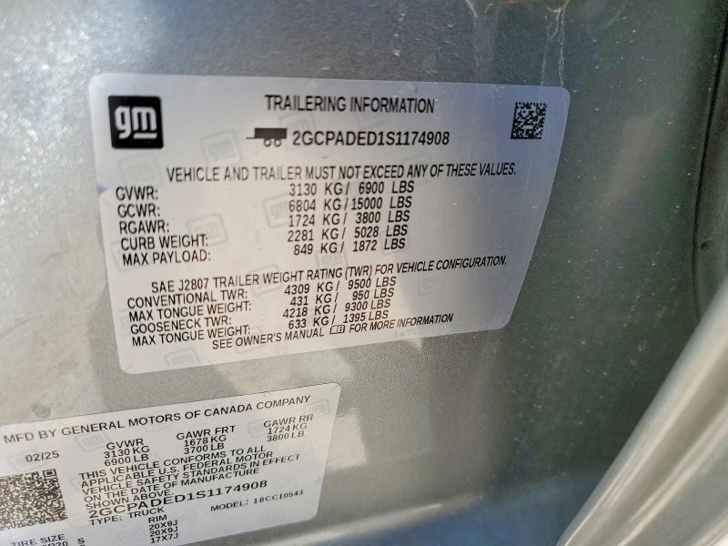 2025 Chevrolet Silverado C1500 RST