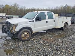 Salvage trucks for sale at Spartanburg, SC auction: 2011 Ford F350 Super Duty Utility / Service Truck