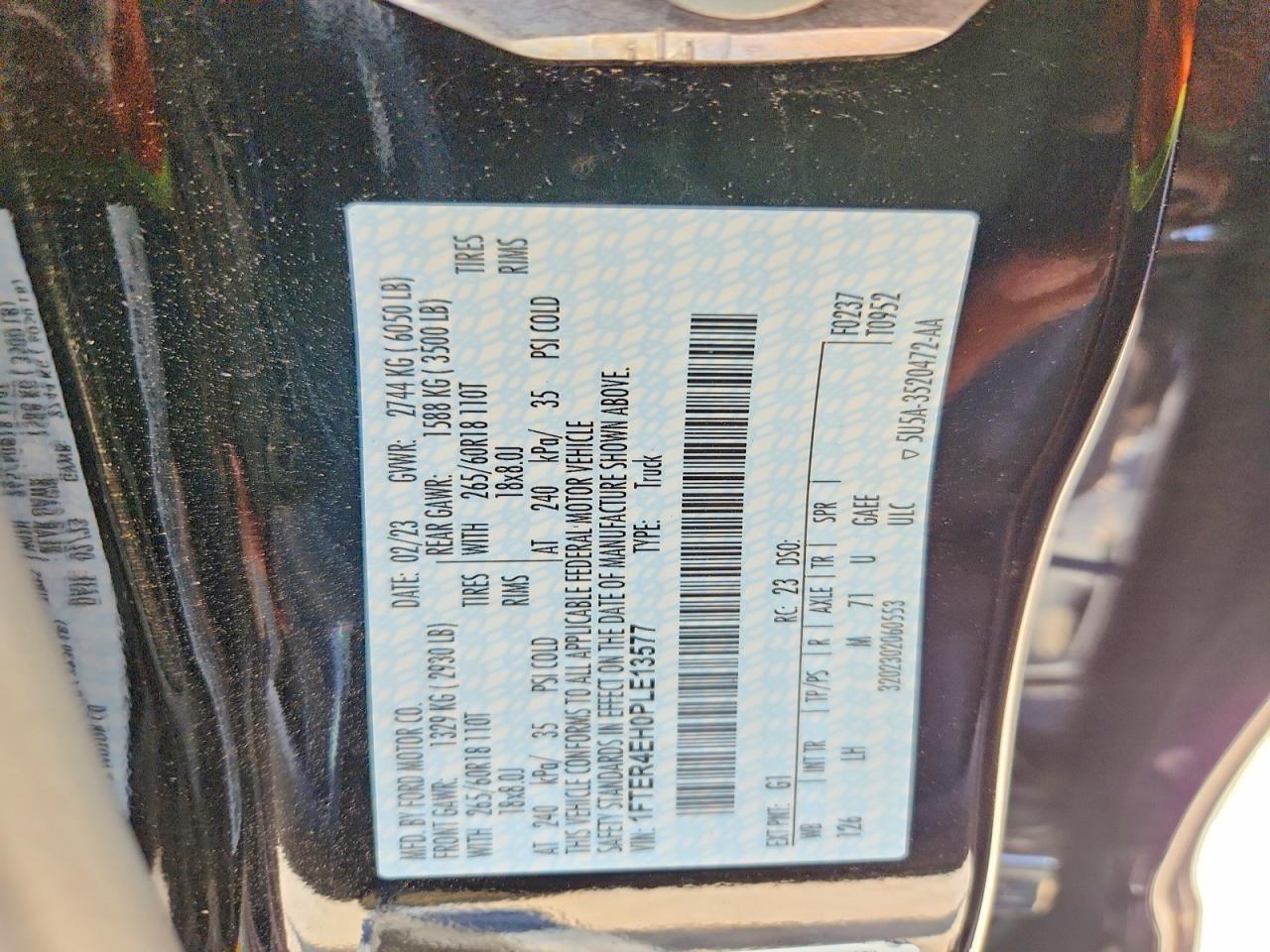 2023 Ford Ranger XL