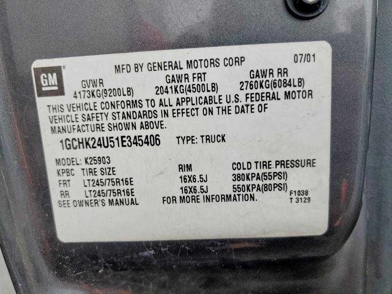 2001 Chevrolet Silverado K2500 Heavy Duty