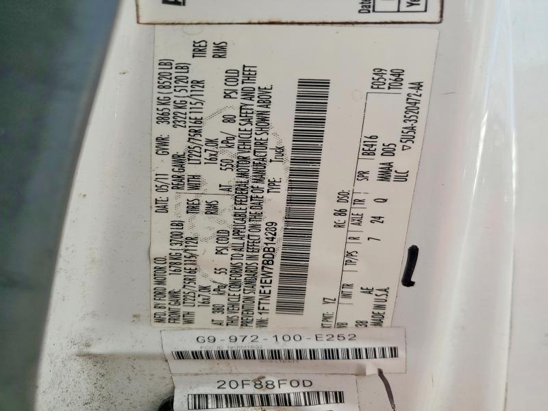2011 Ford E150 Utility / Service Van