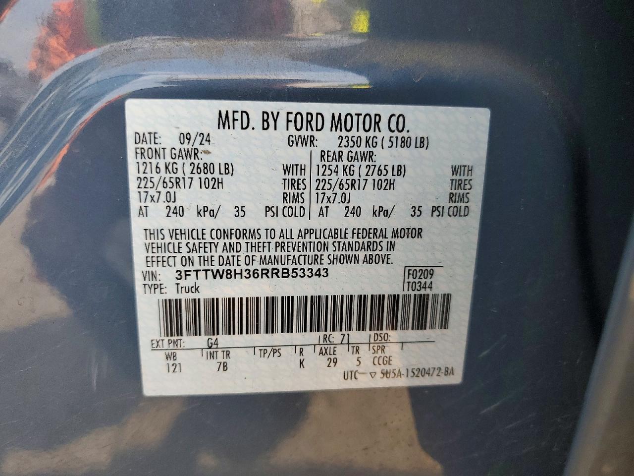 2024 Ford Maverick XLT