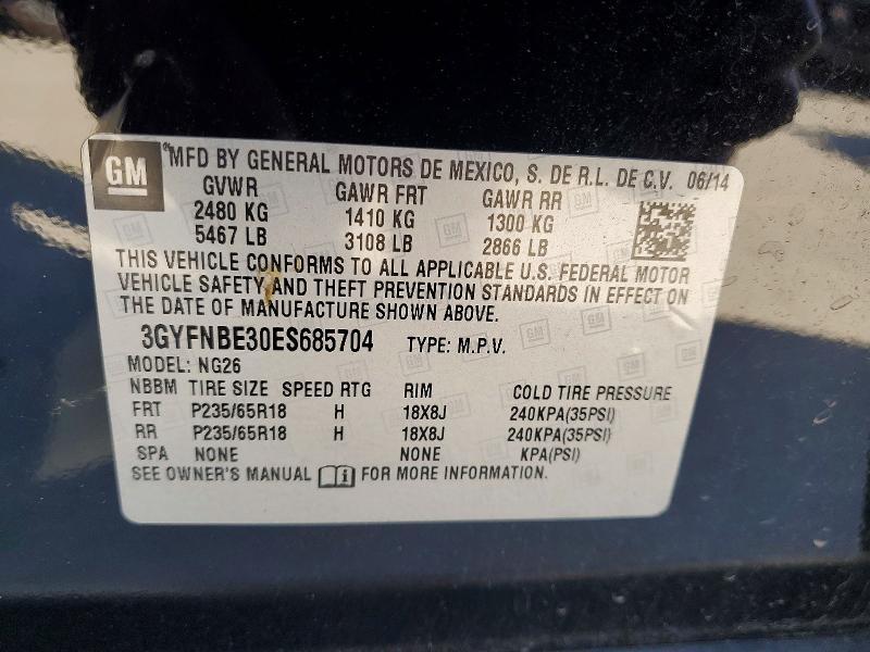 2014 Cadillac Srx Luxury Collection