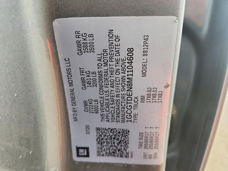 2021 Chevrolet Colorado Z71