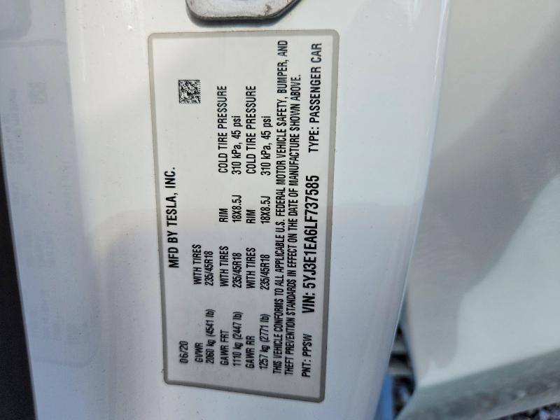 2020 Tesla Model 3