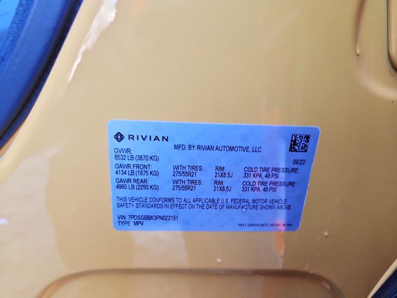 2023 Rivian R1S Adventure
