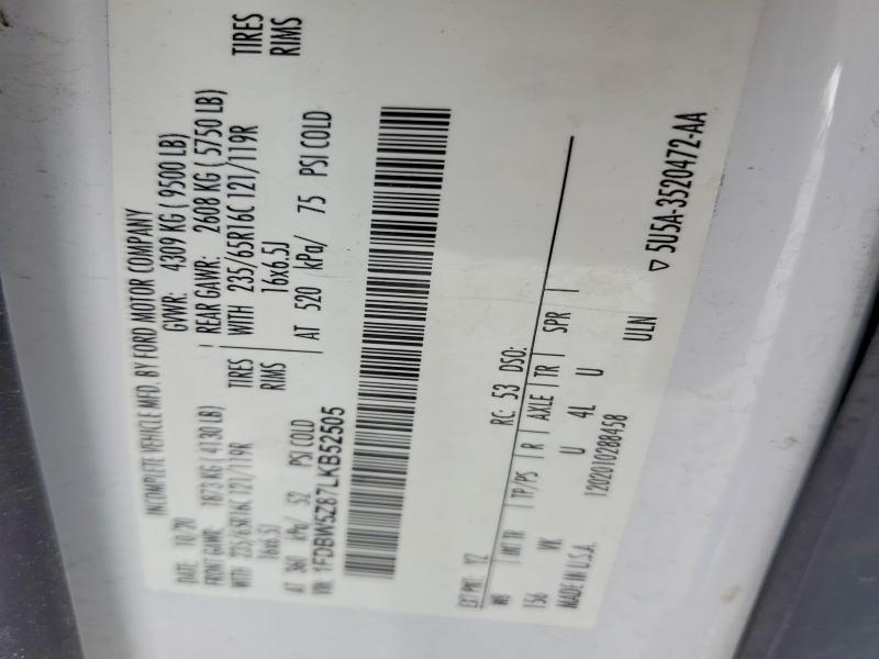 2020 Ford Transit Delivery Truck