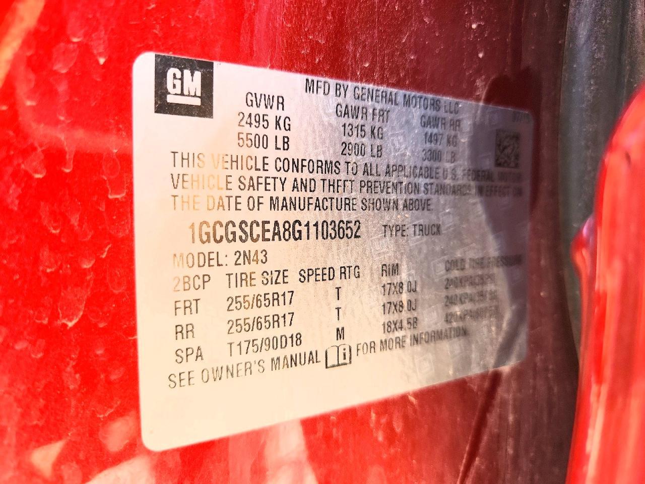 2016 Chevrolet Colorado LT