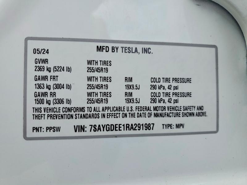 2024 Tesla Model y