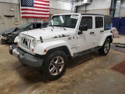 Jeep salvage cars for sale: 2013 Jeep Wrangler Unlimited Sahara