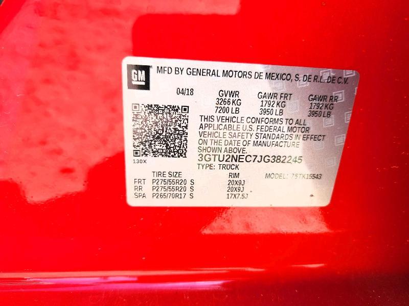 2018 GMC Sierra K1500 SLT
