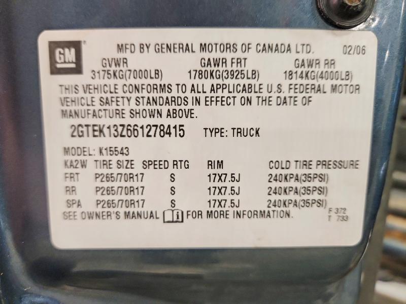 2006 GMC New Sierra K1500
