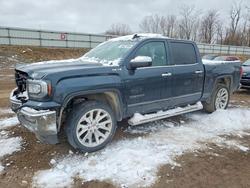 Salvage trucks for sale at Davison, MI auction: 2018 GMC Sierra K1500 SLT