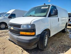 Salvage trucks for sale at Grand Prairie, TX auction: 2021 Chevrolet Express 2500 Cargo Utility / Service Van