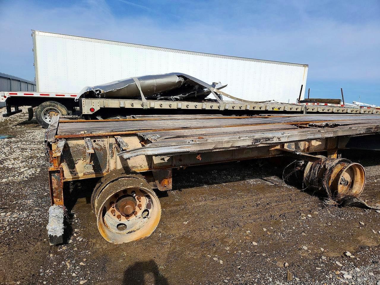 2008 Fontaine 1FTW-8-8048WSAWK Flatbed Trailer