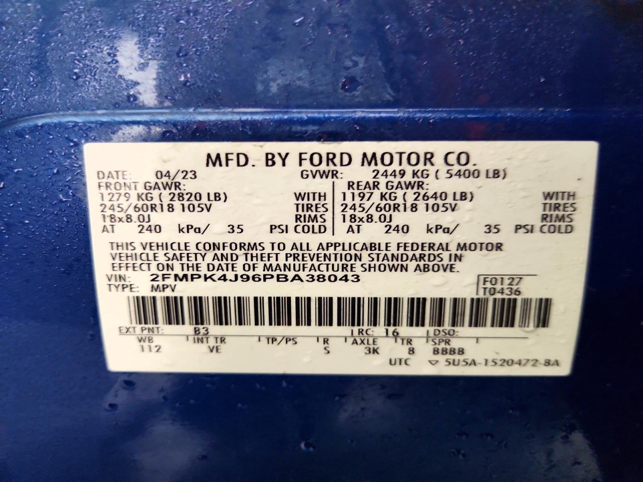 2023 Ford Edge sel
