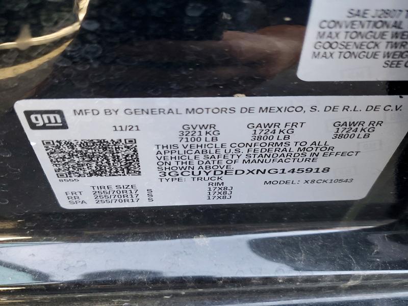 2022 Chevrolet Silverado LTD K1500 LT
