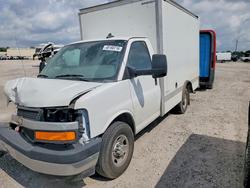 Salvage trucks for sale at Houston, TX auction: 2023 Chevrolet Express