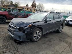 Salvage cars for sale from Copart Denver, CO: 2020 Subaru Outback Touring ldl