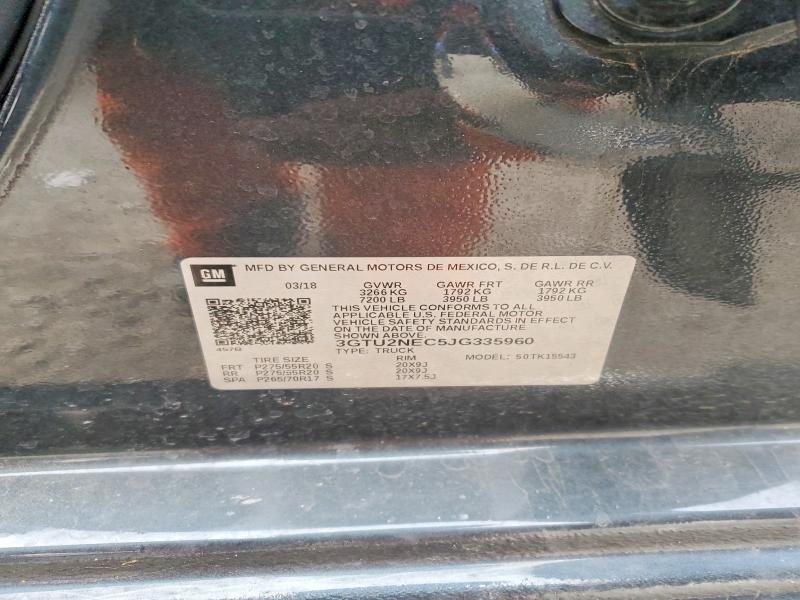 2018 GMC Sierra K1500 SLT